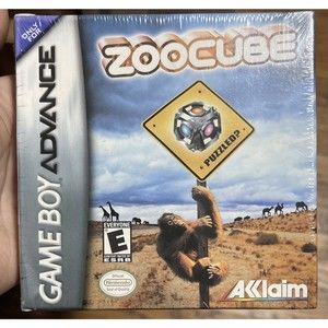 ZooCube (Nintendo Game Boy Advance, 2002) Brand New Factory Sealed